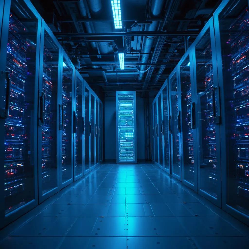 Centro de datos o infraestructura tecnológica de Hp