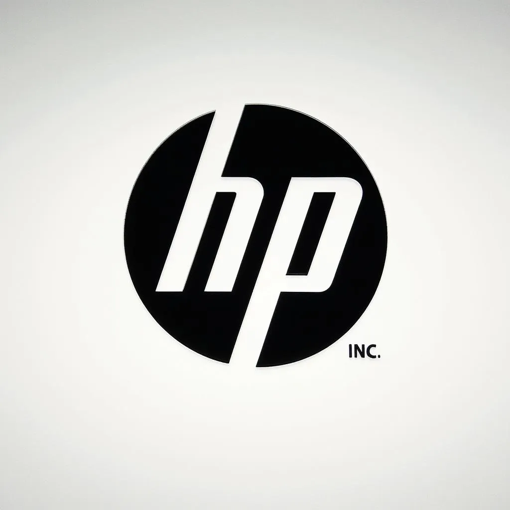 Logo Hp Inc en pie de página